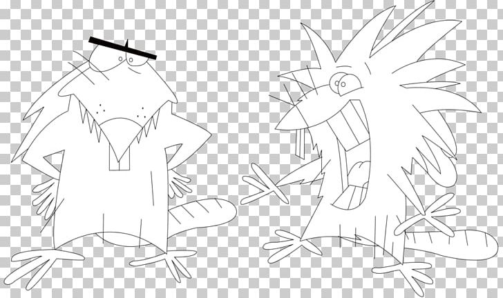 Line Art White Cartoon Sketch PNG, Clipart, Angle, Angry Beavers, Area, Artwork, Black Free PNG Download
