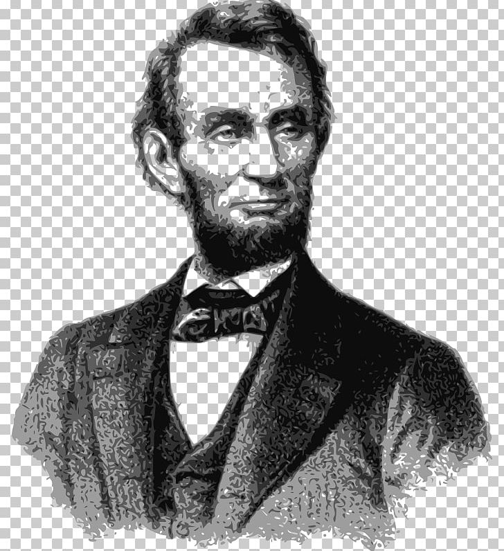 Portrait Of Abraham Lincoln United States PNG, Clipart, Beard, Black And White, Caricature, Facial Hair, Famous Cliparts Free PNG Download