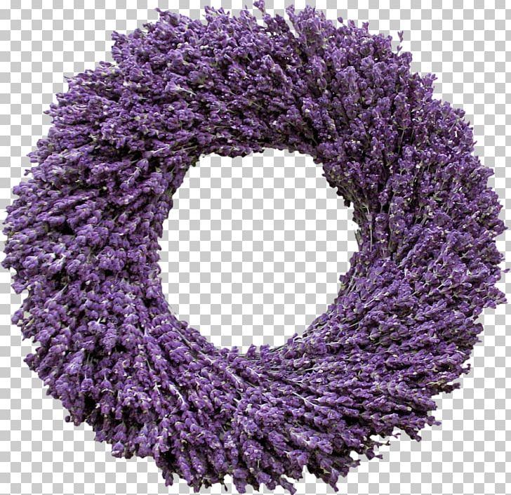 English Lavender French Lavender Wreath Flower PNG, Clipart, Christmas, Color, English Lavender, Flower, French Lavender Free PNG Download