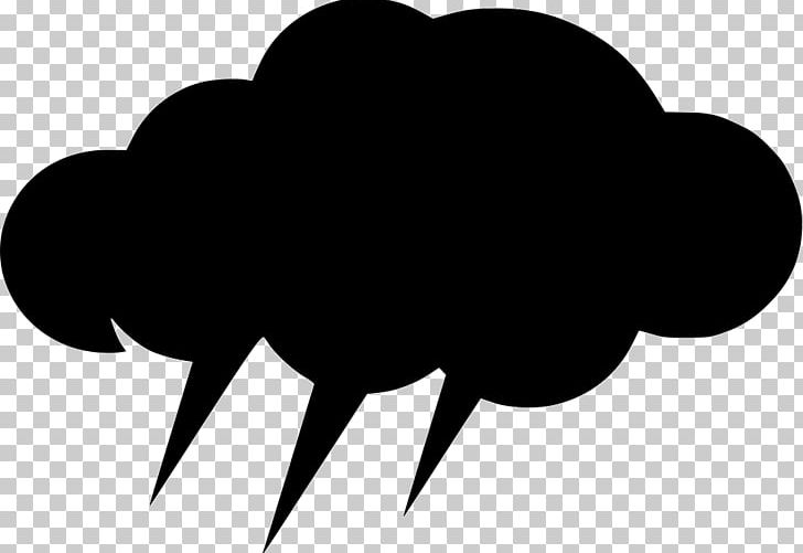 Computer Icons Thunder Cloud PNG, Clipart, Black, Black And White, Cloud, Computer Icons, Heart Free PNG Download