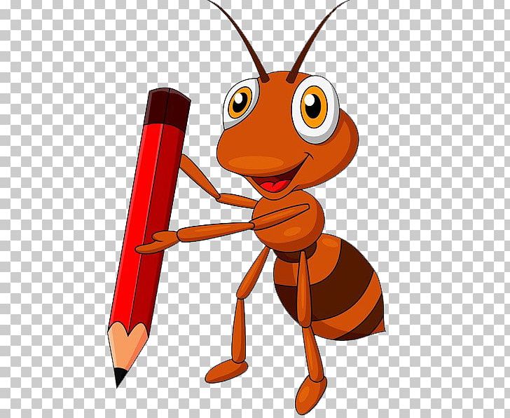 Ant Cartoon Stock Illustration PNG, Clipart, Ants, Art, Beak, Brush Stroke, Draw Free PNG Download