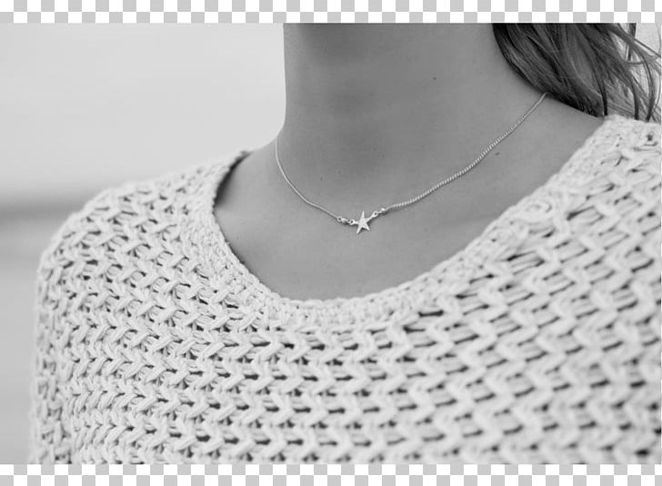 Necklace Chain Silver PNG, Clipart, Beautiful Starfish, Black And White, Chain, Fashion, Jewellery Free PNG Download