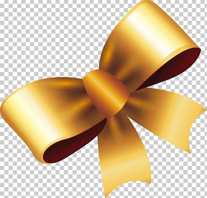 Ribbon Gold Gift PNG, Clipart, Adobe Illustrator, Bow, Bow Vector, Encapsulated Postscript, Gift Free PNG Download