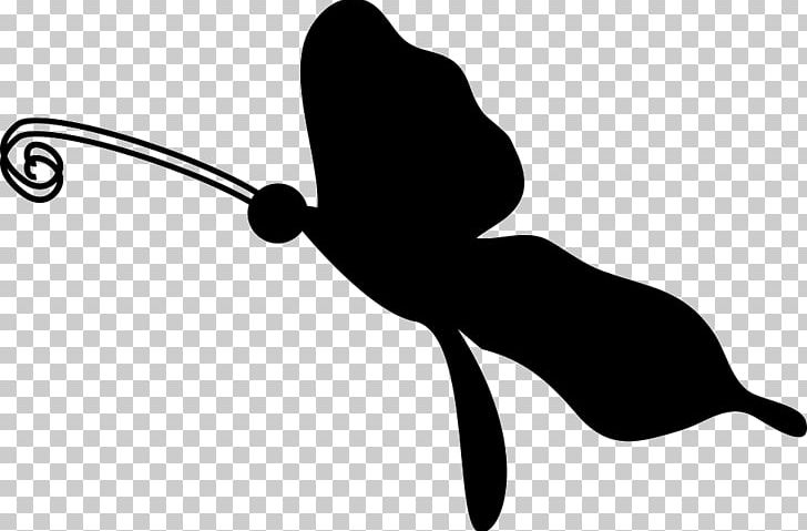 Insect Silhouette Pollinator White PNG, Clipart, Animals, Black, Black And White, Black M, Butterfly Free PNG Download