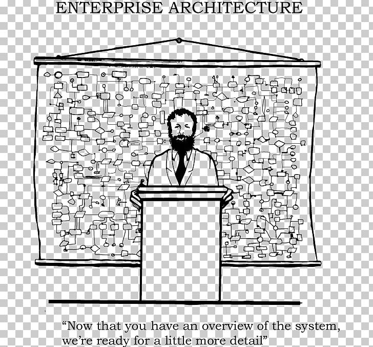 Enterprise Architecture Cartoon Software Architecture PNG, Clipart, Angle, Architect, Architecture, Area, Black And White Free PNG Download