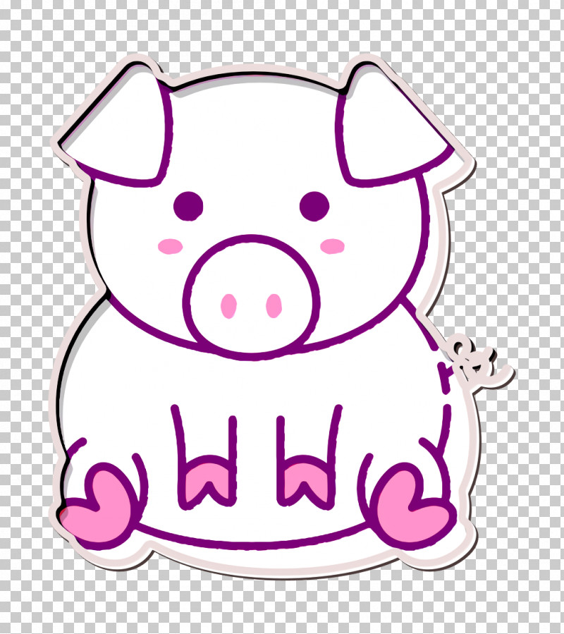 Pig Icon Animal Icon PNG, Clipart, Animal Icon, Cartoon M, Human, Matthew 76, Pearl Free PNG Download