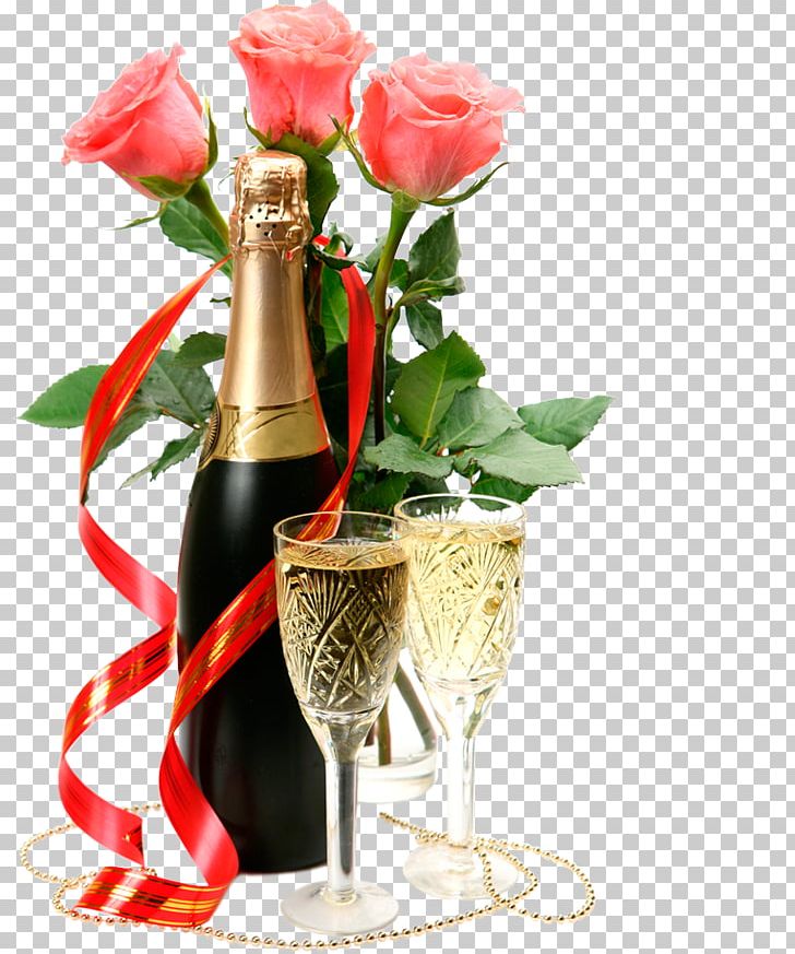 Champagne Flower Birthday PNG, Clipart, Ansichtkaart, Artificial Flower, Birthday, Centrepiece, Champagne Free PNG Download