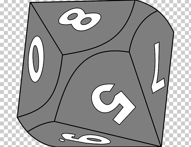 D20 System Dice Four-sided Die Dé à Dix Faces PNG, Clipart, Angle, Area, Black And White, Brand, Circle Free PNG Download