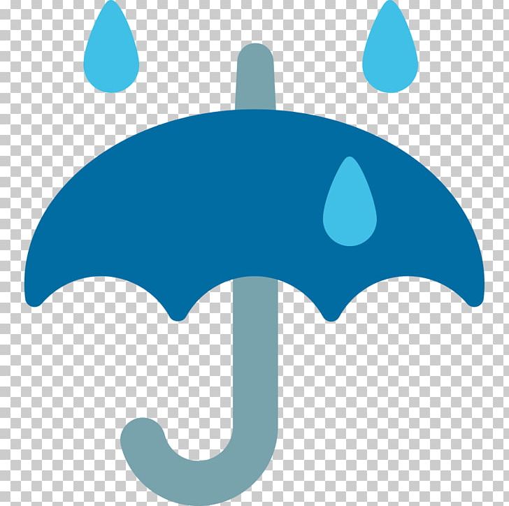 Emoji Umbrella Sticker Text Messaging PNG, Clipart, Aqua, Azure, Blue, Computer, Computer Icons Free PNG Download