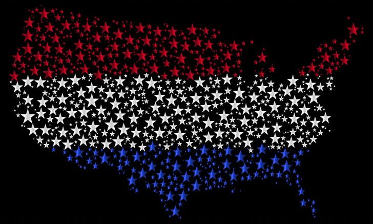 United States US Presidential Election 2016 Map Popular Vote Flag PNG, Clipart, Black, Blue, Cartography, Circle, Computer Wallpaper Free PNG Download