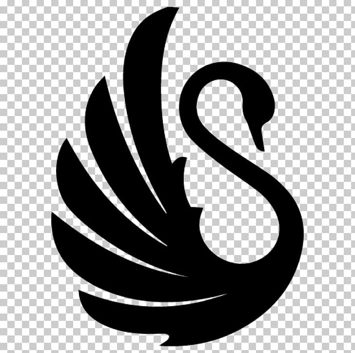 Black Swan Logo PNG, Clipart, Beak, Bird, Black And White, Black Swan, Brand Free PNG Download