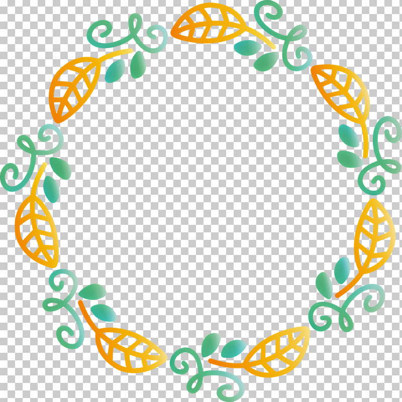 Spring Frame Flower Frame Floral Frame PNG, Clipart, Circle, Floral Frame, Flower Frame, Green, Leaf Free PNG Download