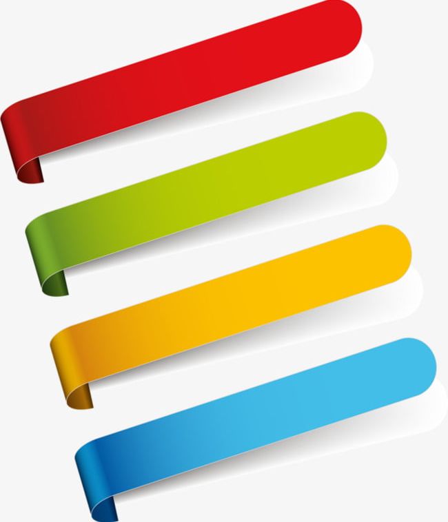 Color Ribbons PNG, Clipart, Cartoon, Color, Color Clipart, Colored, Colored Ribbon Free PNG Download