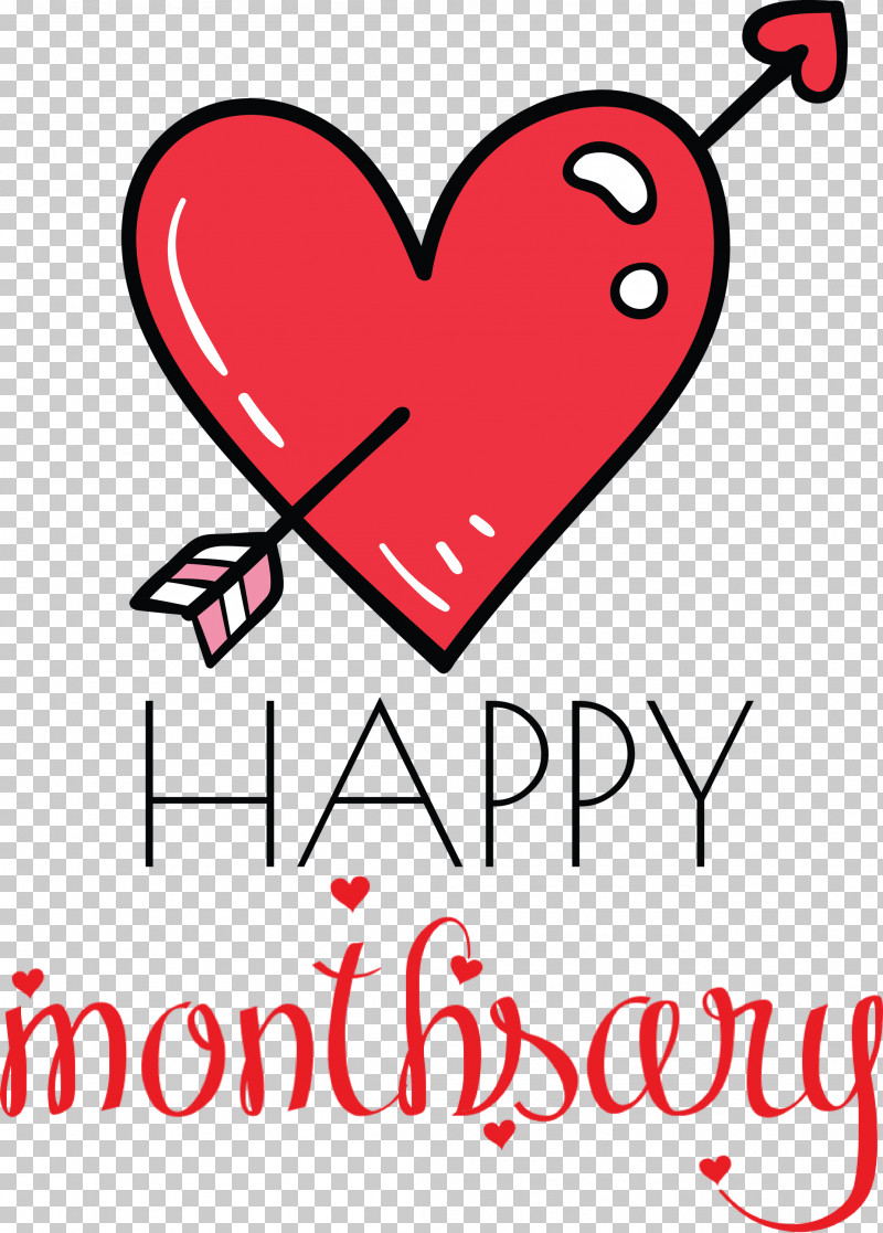 Happy Monthsary PNG, Clipart, Cartoon, Geometry, Happy Monthsary, Heart, Line Free PNG Download