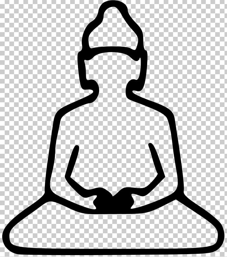 Buddhism Buddhist Symbolism Lotus Position Buddhist Art Dharmachakra PNG, Clipart, Artwork, Black And White, Buddha, Buddhahood, Buddharupa Free PNG Download