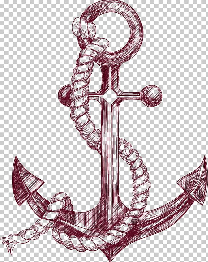 Anchor Drawing Banner Illustration PNG, Clipart, Anchor, Anchor Vector, Arrow Sketch, Banner, Boat Free PNG Download