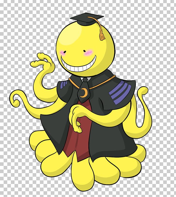that endearing character. That big yellow octopus from Assassination  Classroom.