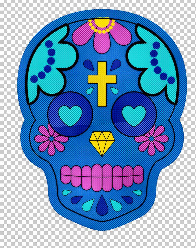 Skull Mexico PNG, Clipart, Day Of The Dead, Drawing, Line Art, Mexico, Skull Free PNG Download