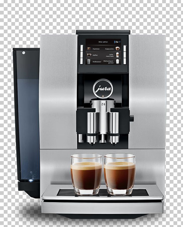 Espresso Cafe Coffee Latte Macchiato Jura Elektroapparate PNG, Clipart, Brewed Coffee, Cafe, Coffee, Coffeemaker, Drip Coffee Maker Free PNG Download