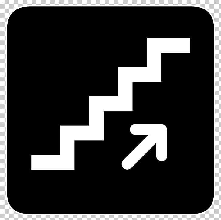 Stairs Sign Symbol Escalator PNG, Clipart, Arrow, Black And White, Brand, Building, Dot Pictograms Free PNG Download