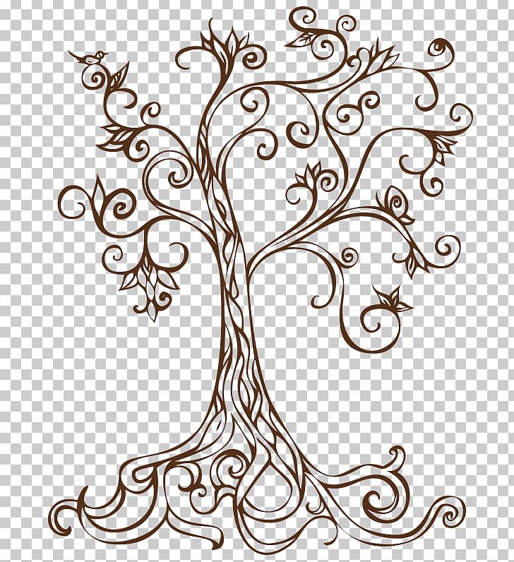 Floral Design Drawing Visual Arts PNG, Clipart, Art, Artwork, Black And White, Branch, Curly Free PNG Download