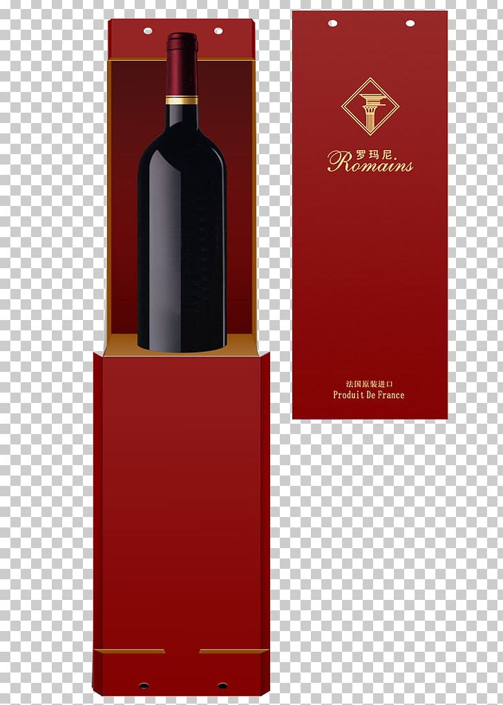 Red Wine Take-out Packaging And Labeling PNG, Clipart, Advertising, Advertising Design, Bottle, Box, Coreldraw Free PNG Download