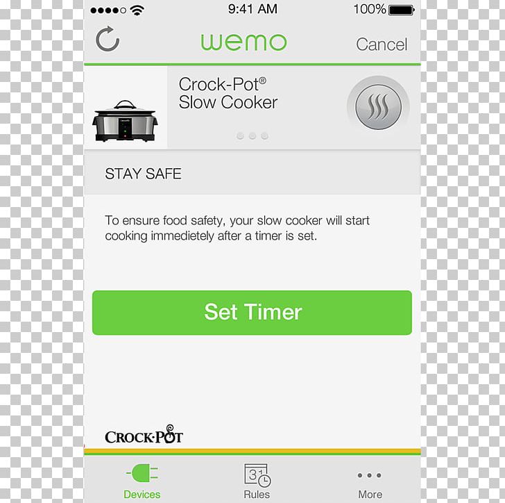 Slow Cookers Cooking Belkin Wemo Dinner Computer Monitors PNG, Clipart, Angle, Area, Belkin Wemo, Brand, Computer Monitors Free PNG Download