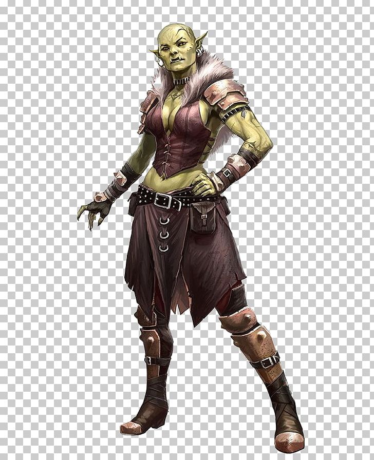 Pathfinder Roleplaying Game Half-orc Art Female PNG, Clipart, Armour, Art, Barbarian, Character, Commission Free PNG Download