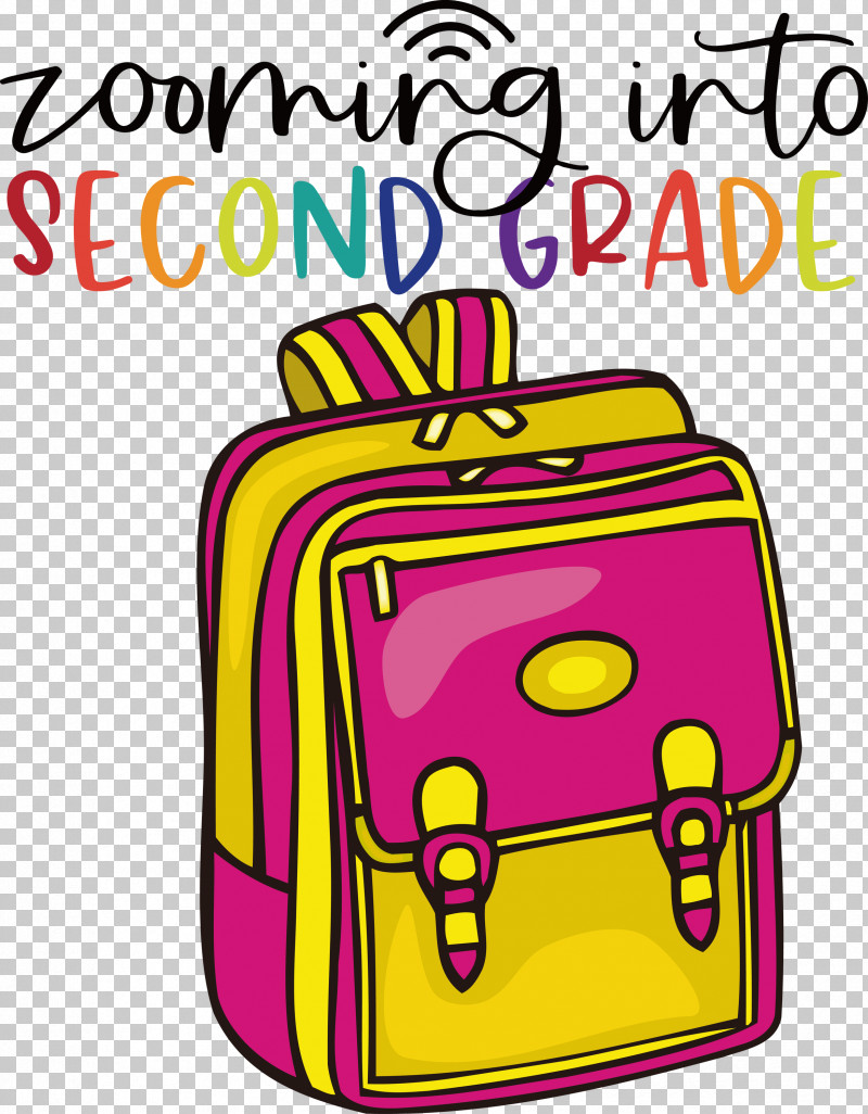 Back To School Second Grade PNG, Clipart, Back To School, Behavior, Cartoon, Geometry, Happiness Free PNG Download