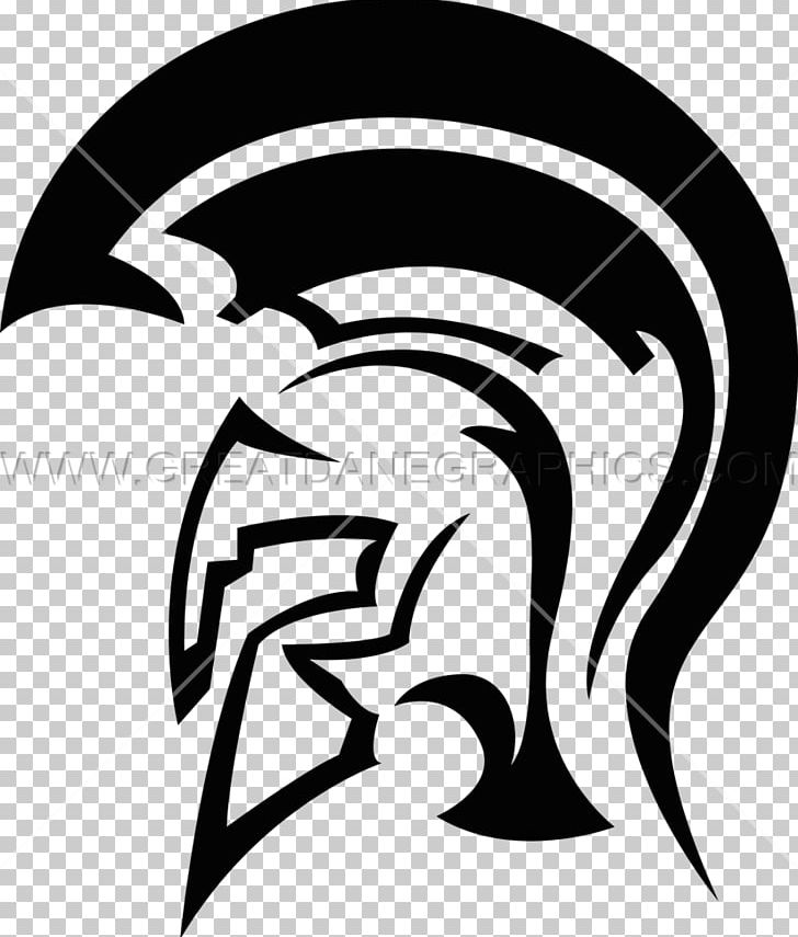 Spartan Army T-shirt Helmet Sticker PNG, Clipart, Art, Black And White, Circle, Clothing, Decal Free PNG Download