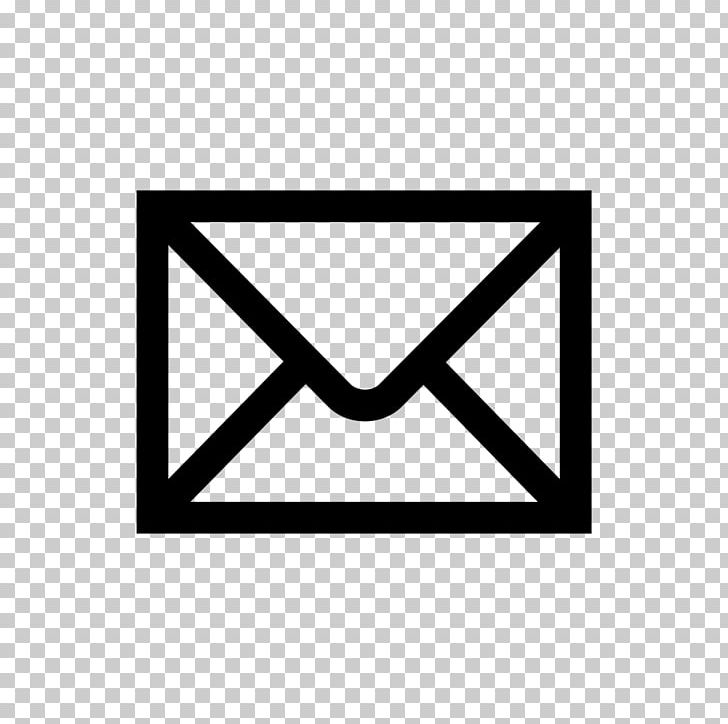 Computer Icons Email PNG, Clipart, Angle, Aol Mail, Area, Black, Black And White Free PNG Download