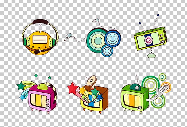 Television PNG, Clipart, Area, Cartoon, Drawing, Elements, Hand Free PNG Download
