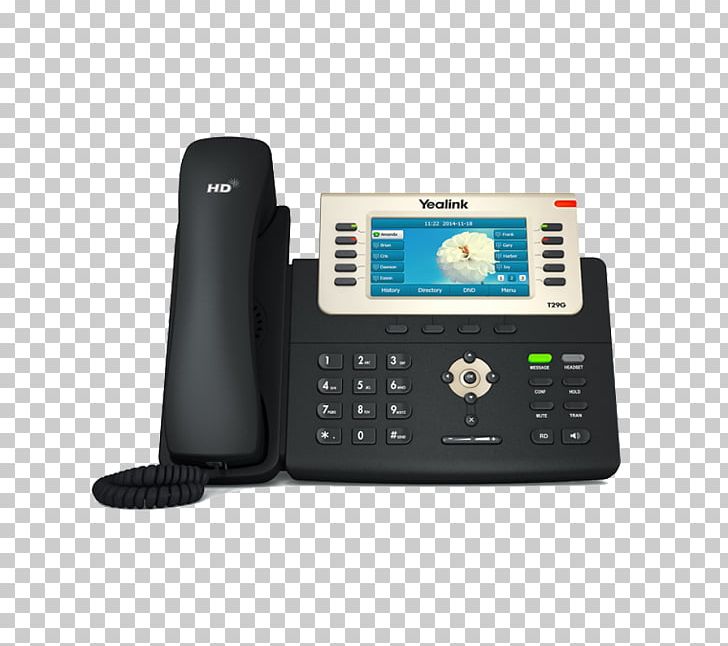 Yealink SIP-T29G Gigabit VoIP Phone Yealink W52H Session Initiation Protocol Voice Over IP PNG, Clipart, Answering Machine, Cor, Electronics, Highdefinition Television, Internet Protocol Free PNG Download