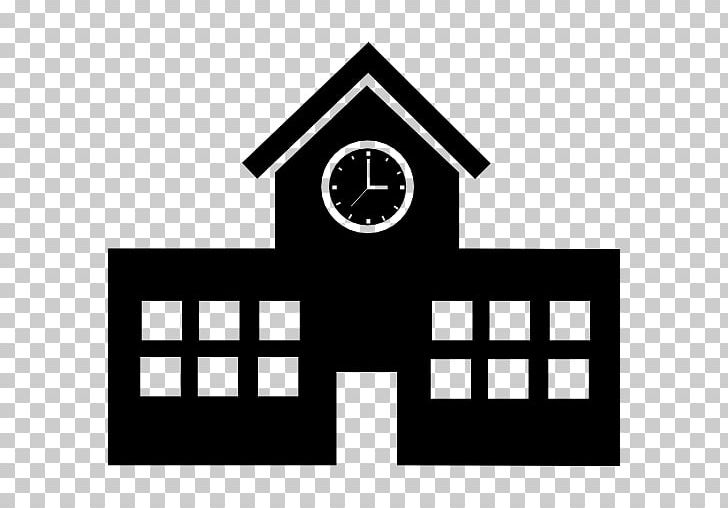 National Secondary School Computer Icons Escuela PNG, Clipart, Angle, Area, Black And White, Brand, Building Free PNG Download