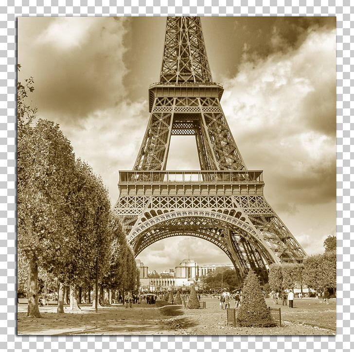 Eiffel Tower Champ De Mars Desktop Landmark PNG, Clipart, Arch, Black And White, Building, Champ De Mars, Chapel Free PNG Download