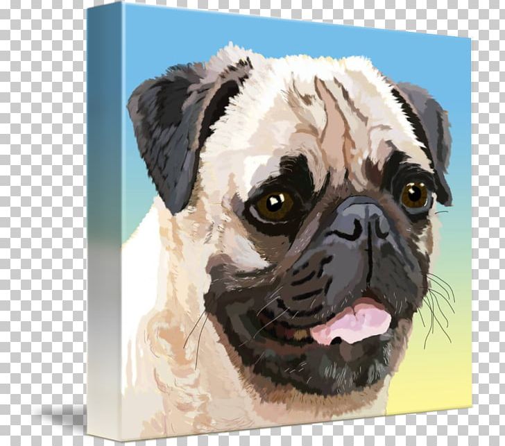 Pug Dog Breed Companion Dog Fine Art PNG, Clipart, Art, Breed, Carnivoran, Companion Dog, Digital Art Free PNG Download