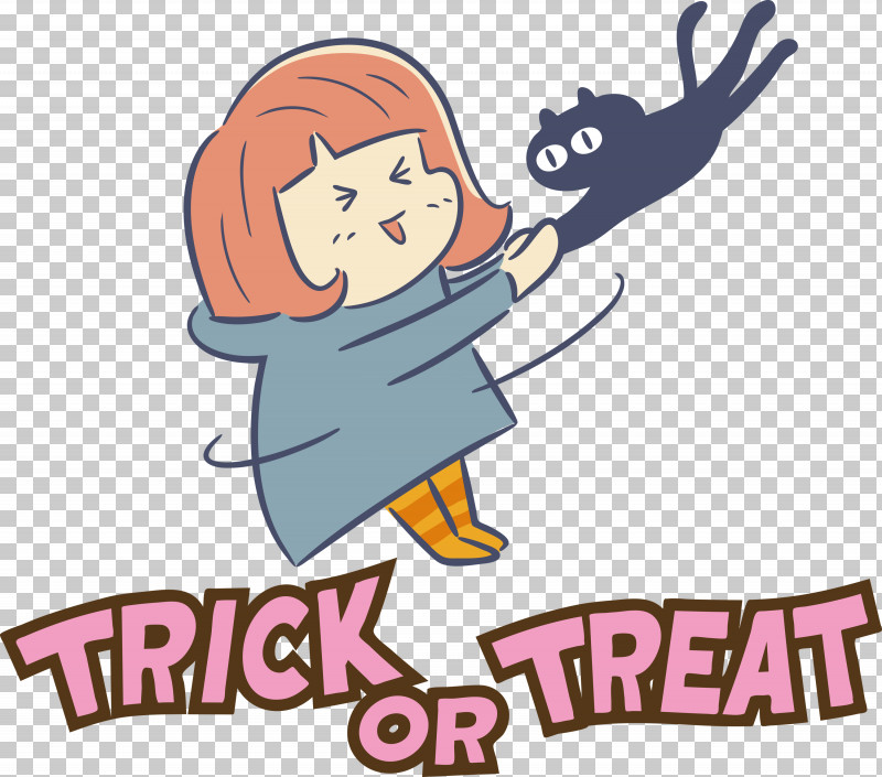 Trick Or Treat Happy Halloween PNG, Clipart, Cartoon, Character, Happiness, Happy Halloween, Human Free PNG Download