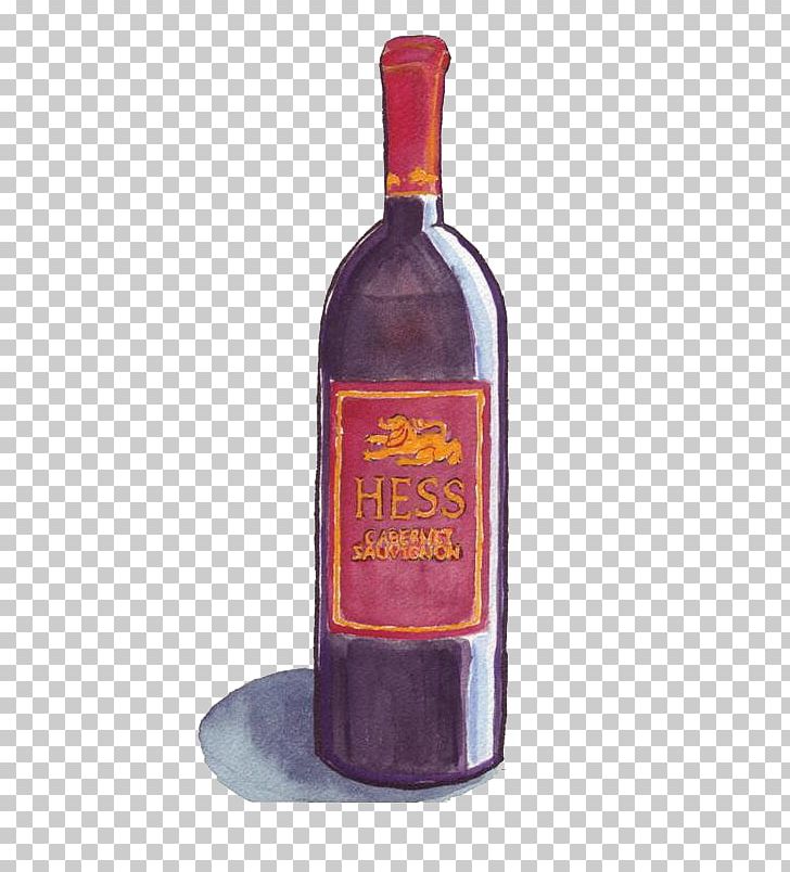 Wine Liqueur Glass Bottle PNG, Clipart, Alcoholic Beverage, Bottle, Cartoon, Creative, Distilled Beverage Free PNG Download