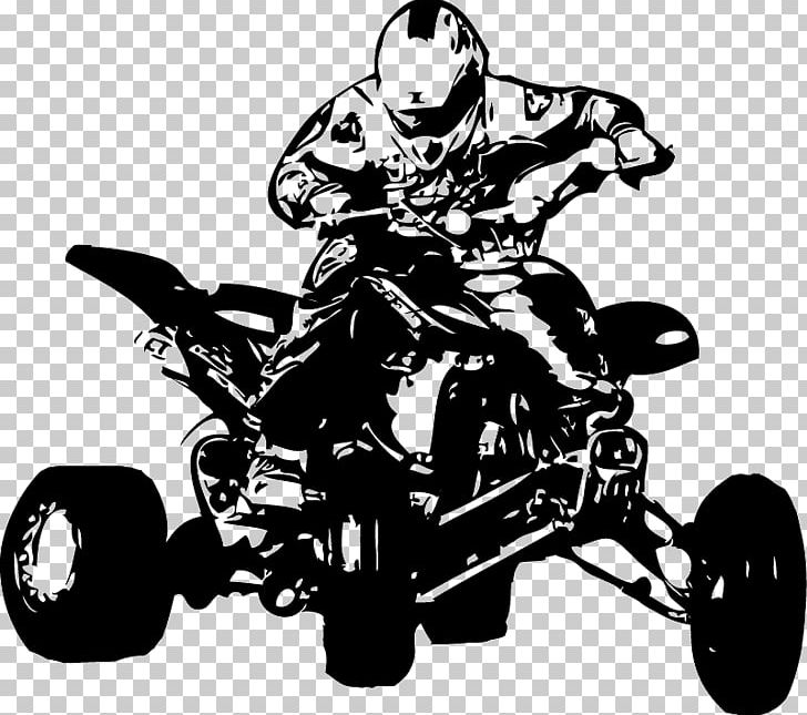 Motorcycle All-terrain Vehicle Car Side By Side PNG, Clipart, Allterrain Vehicle, Arctic Cat, Automotive Design, Black And White, Canam Motorcycles Free PNG Download