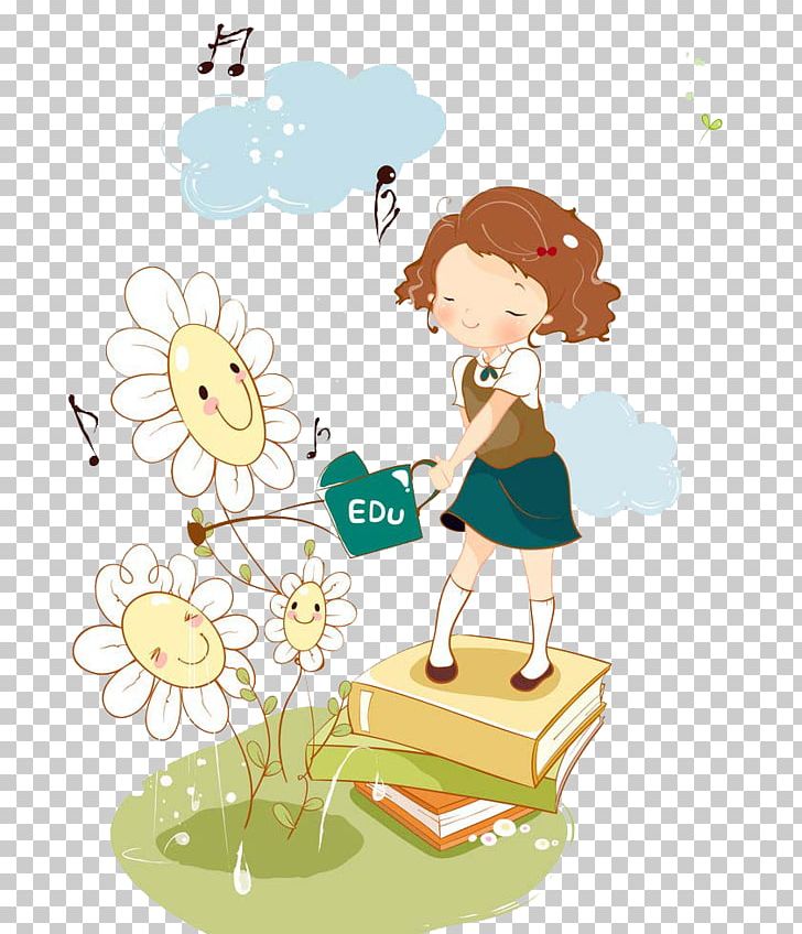 Cartoon Child Girl Illustration PNG, Clipart, Area, Art, Artworks, Baby Girl, Balloon Cartoon Free PNG Download