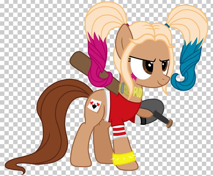 Pony Harley Quinn Drawing Fan Art Illustration PNG, Clipart, Animal Figure, Art, Cartoon, Comics, Costume Free PNG Download