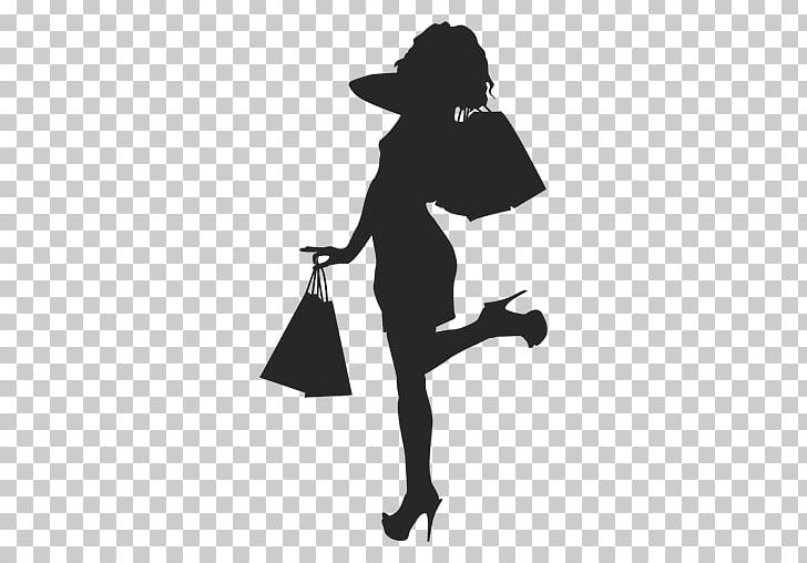 Shopping Bags & Trolleys Woman PNG, Clipart, Amp, Bag, Black, Black And White, Clothing Free PNG Download