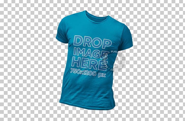 T-shirt Sleeve Turquoise Font PNG, Clipart, Active Shirt, Aqua, Blue, Brand, Clothing Free PNG Download