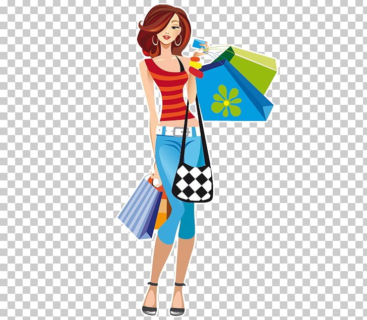 Woman Shopping PNG, Clipart, Art, Bag, Blog, Cansu, Cartoon Free PNG Download