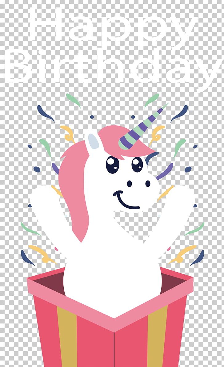 Gift Unicorn Surprise PNG, Clipart, Art, Birthday, Birthday Present, Box, Box Vector Free PNG Download