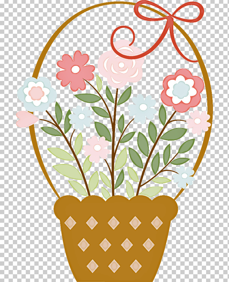 Flower Bouquet Basket PNG, Clipart, Baking Cup, Cut Flowers, Flower, Flower Bouquet Basket, Flowerpot Free PNG Download