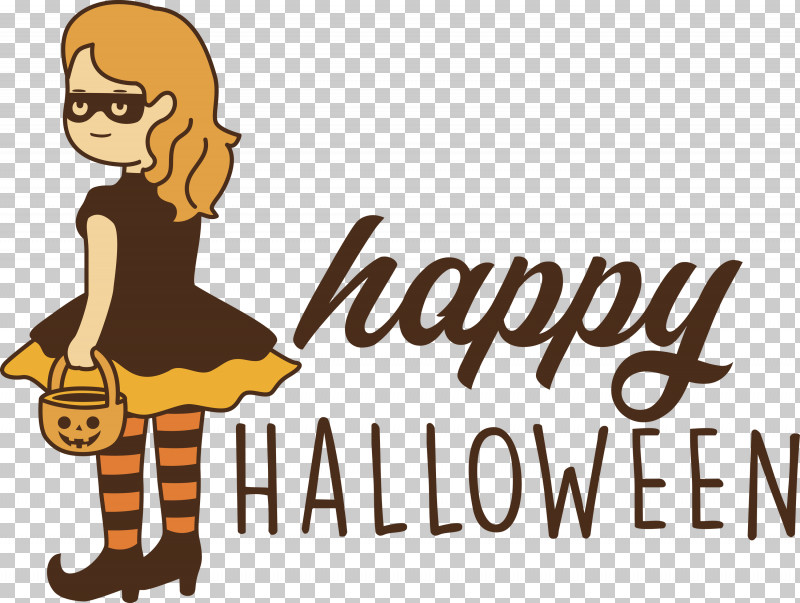 Happy Halloween PNG, Clipart, Behavior, Cartoon, Character, Happiness, Happy Halloween Free PNG Download