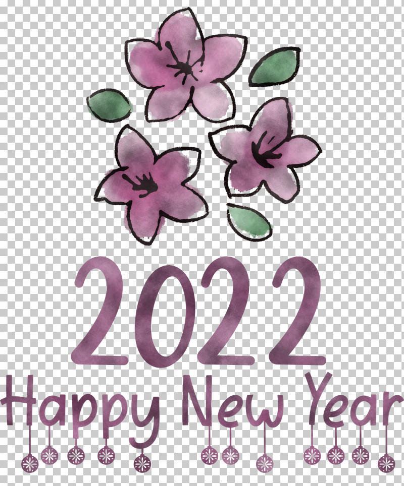 2022 Happy New Year 2022 New Year Happy New Year PNG, Clipart, Cut Flowers, Floral Design, Flower, Happy New Year, Herbaceous Plant Free PNG Download