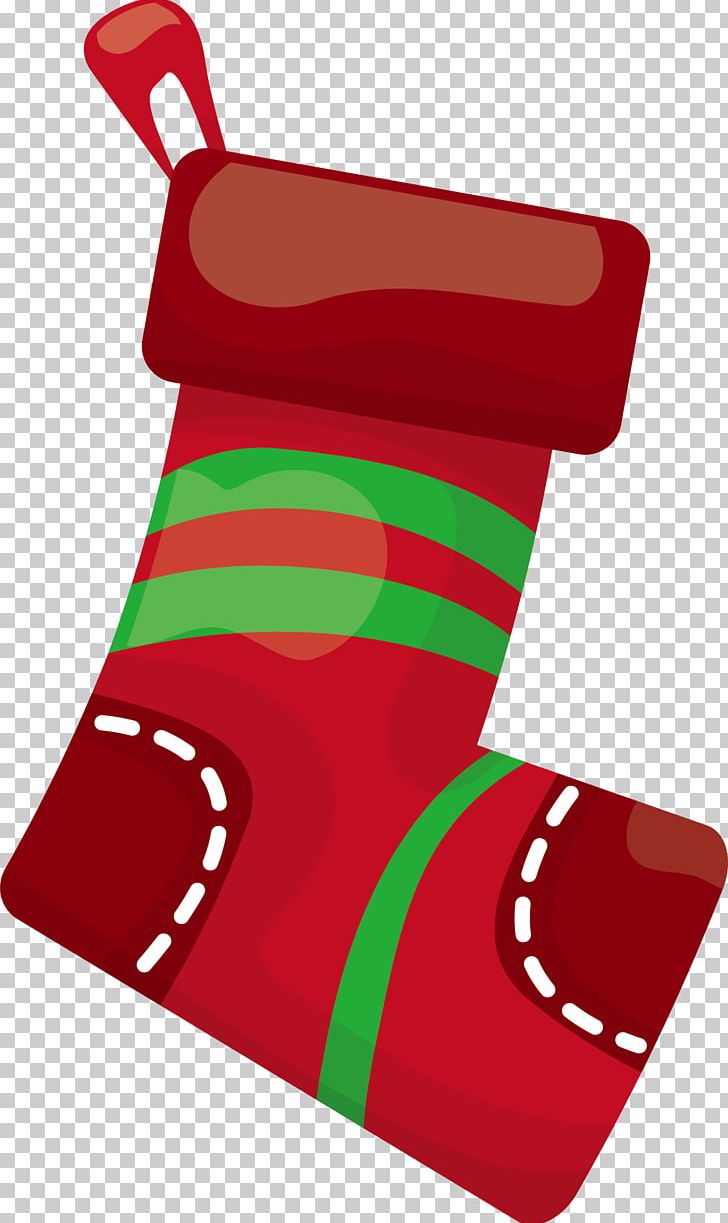 Christmas Stocking Sock PNG, Clipart, Area, Cartoon, Christmas, Christmas, Christmas Border Free PNG Download