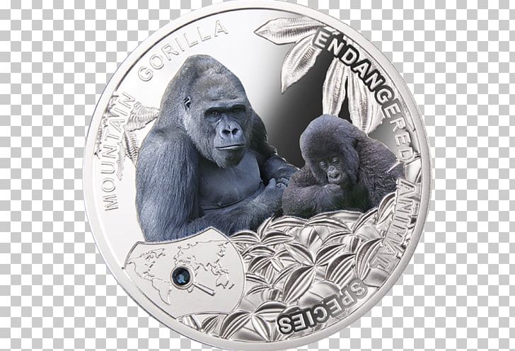 Gorilla Coin Silver Numismatics Mint PNG, Clipart, Coin, Commemorative Coin, Currency, Dollar Coin, Gift Free PNG Download